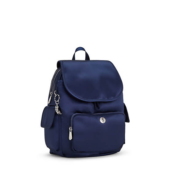 Kipling City Pack Small Klassiska Ryggsäck Blå | SE 1718CT